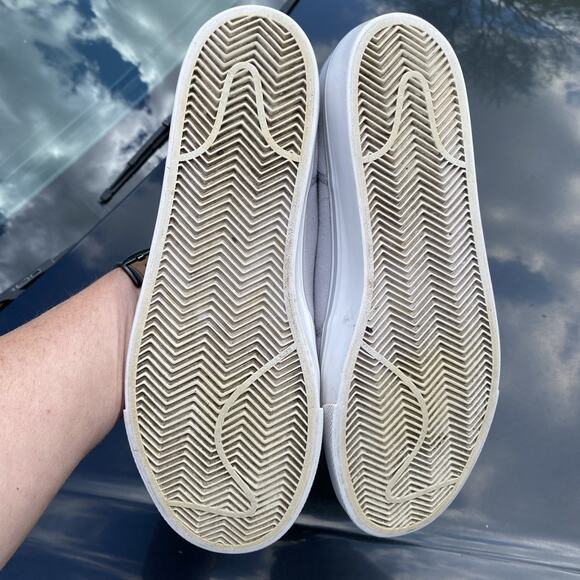 Nike SB Toki Canvas Slip On Low Top Size 13 Shoes Gray White 724762-010 Slippers - Picture 9 of 9